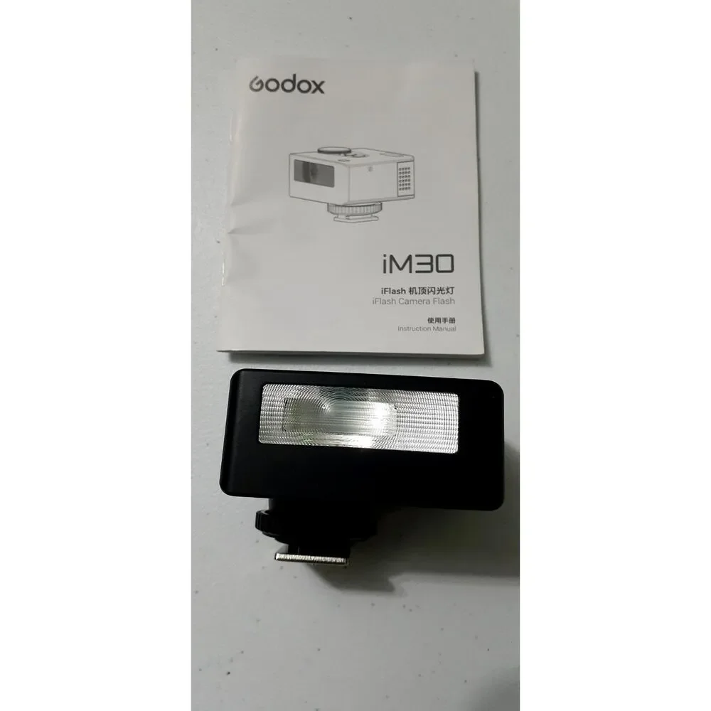 Godox iM30 Mini Camera Flash for Canon Fuji f1-230 Sony zv1